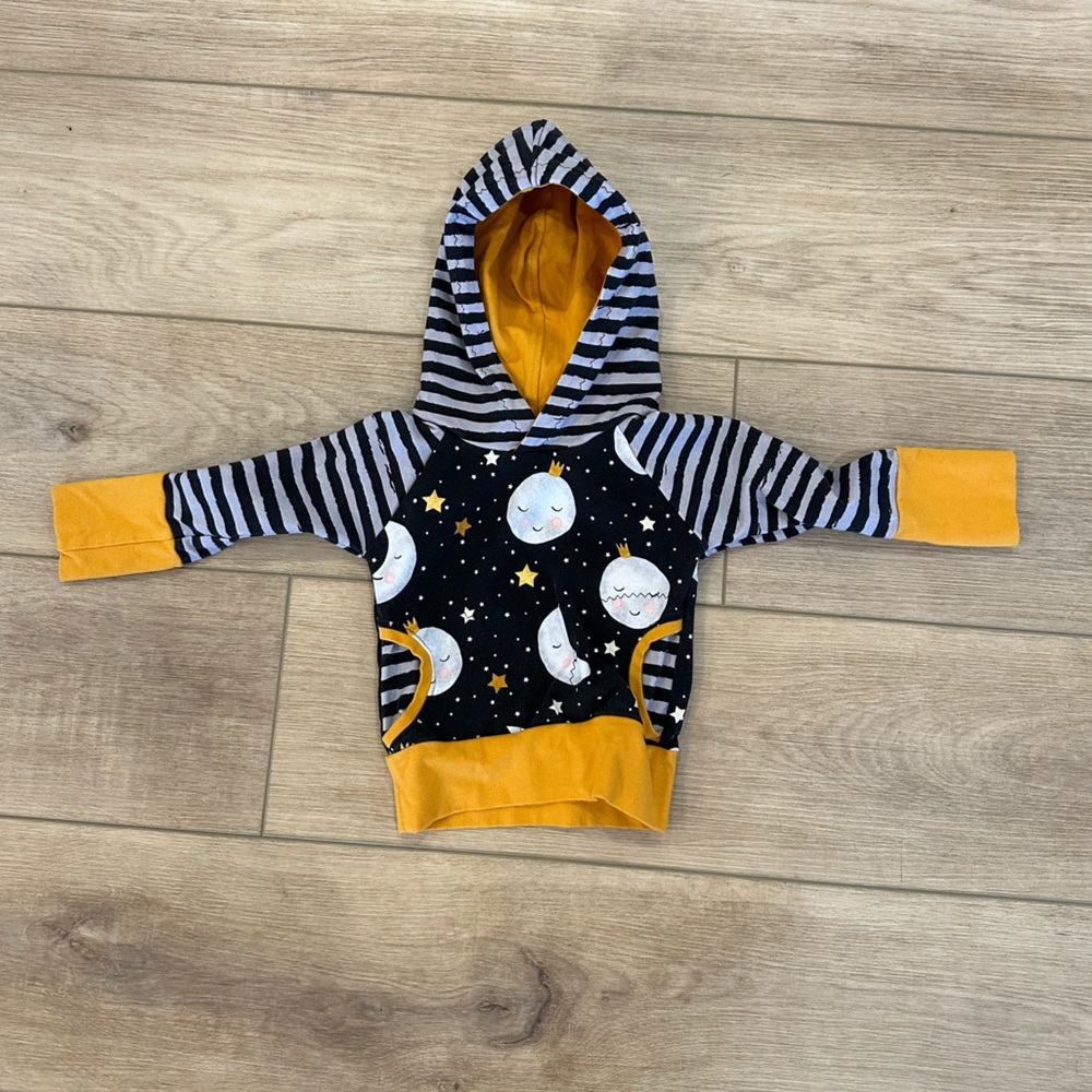 Cute Night Sky Hoodie from Small Shop in Spirit Lake, ID